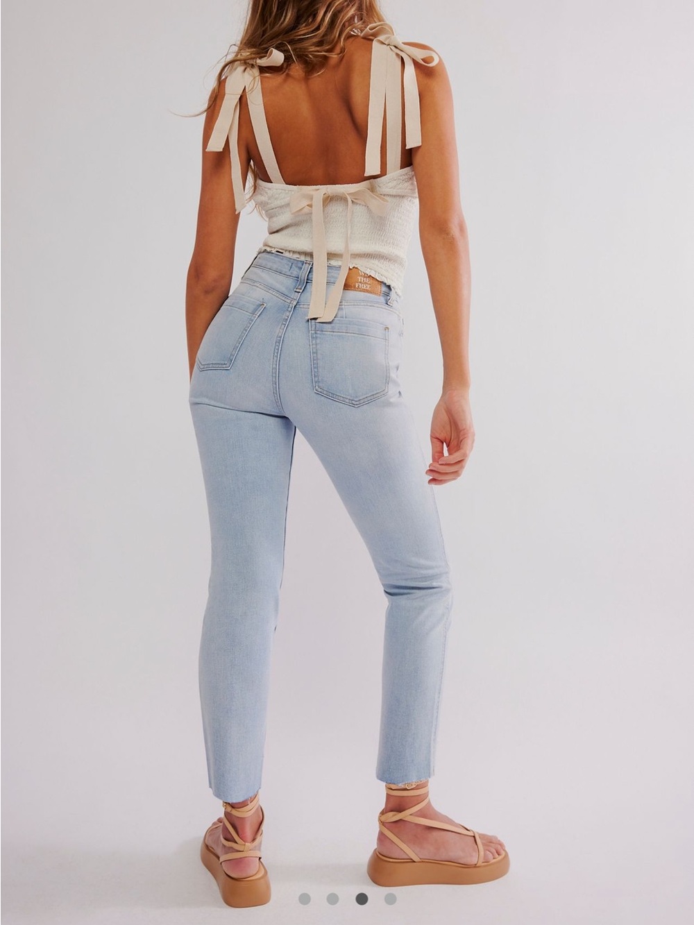 Curvy High Rise Vintage Stovepipe Jeans